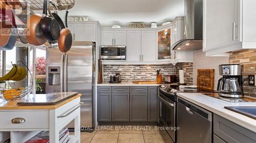 138 Galinee Trail, Norfolk (Port Dover), ON - Indoor Photo Showing Kitchen With Stainless Steel Kitchen With Upgraded Kitchen