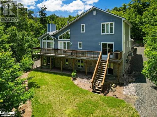 House view from dock - 3 Lyndsey Lane, Mckellar, ON - Outdoor