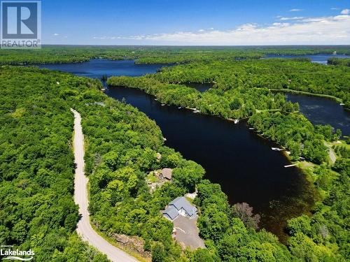 Aerial View - 3 Lyndsey Lane, Mckellar, ON - Outdoor With Body Of Water With View