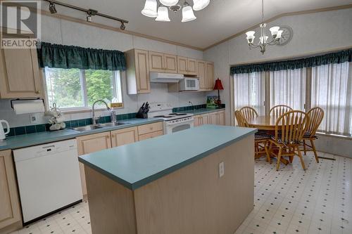 2591 Settlement  Road, Lister, BC - Indoor Photo Showing Kitchen With Double Sink