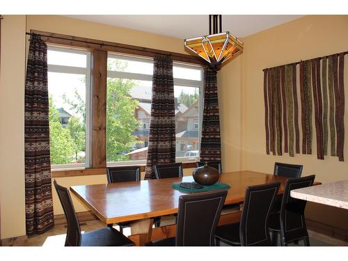 O3-C - 1351 Gerry Sorensen Way, Kimberley, BC - Indoor Photo Showing Dining Room