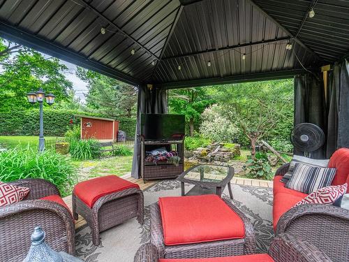 Backyard - 127 Rue Carrière, Lachute, QC - Outdoor With Deck Patio Veranda With Exterior