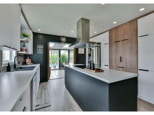 Kitchen - 732 Rue Des Sarcelles, Contrecoeur, QC - Indoor Photo Showing Kitchen With Double Sink