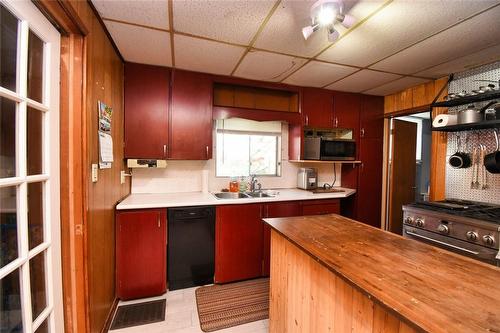 17 Craigroyston Road, Hamilton, ON - Indoor Photo Showing Kitchen With Double Sink