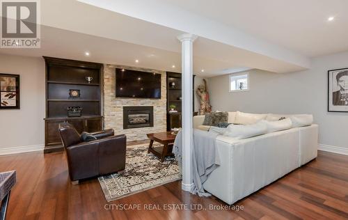 2242 Rosegate Drive, Mississauga, ON - Indoor With Fireplace