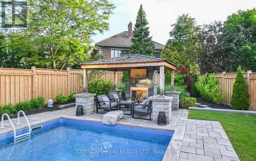 2242 Rosegate Drive, Mississauga, ON - Outdoor With In Ground Pool With Deck Patio Veranda With Backyard