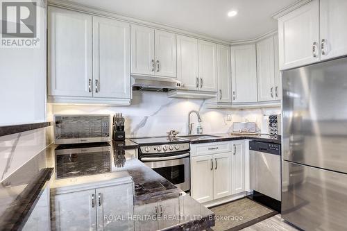 611 - 2 Westney Road N, Ajax, ON - Indoor Photo Showing Kitchen With Stainless Steel Kitchen With Upgraded Kitchen