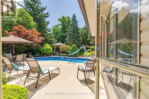247 Delta Place, London, ON - Outdoor With In Ground Pool