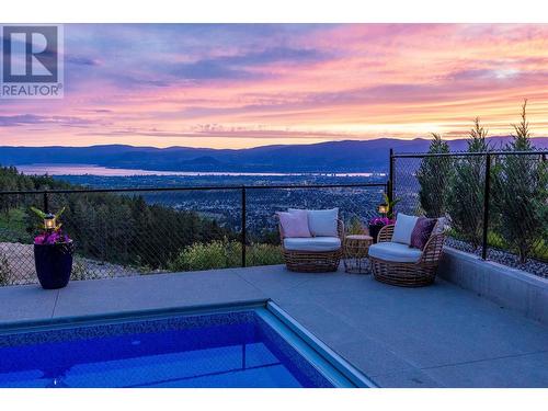 1628 Carnegie Street, Kelowna, BC - Outdoor With In Ground Pool With View