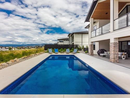 1562 Antler Court, Kelowna, BC - Outdoor With In Ground Pool