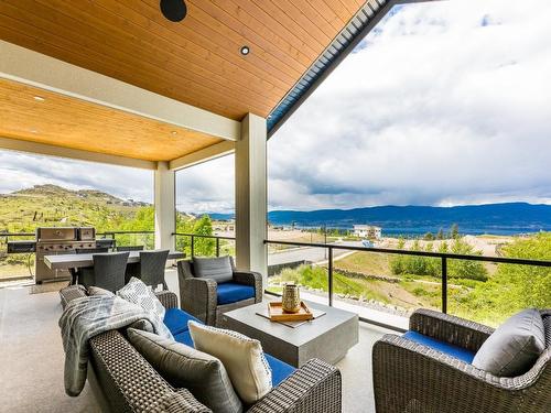 1562 Antler Court, Kelowna, BC - Outdoor With Body Of Water With Deck Patio Veranda With View With Exterior