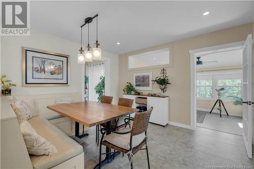 37 Cooks Lane, Oak Bay, NB - Indoor Photo Showing Dining Room