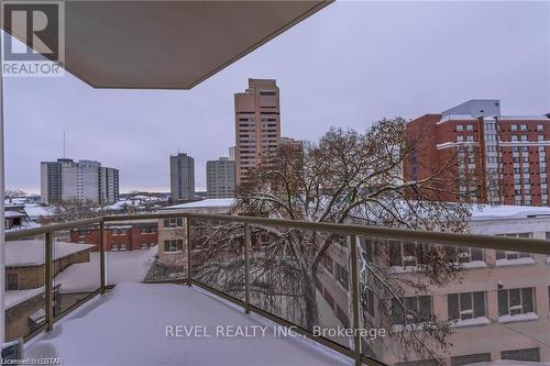 402 - 435 Colborne Street, London, ON - Outdoor With Balcony