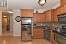 Kitchen with stainless steel appliances - 402 - 435 Colborne Street, London, ON  - Indoor Photo Showing Kitchen 