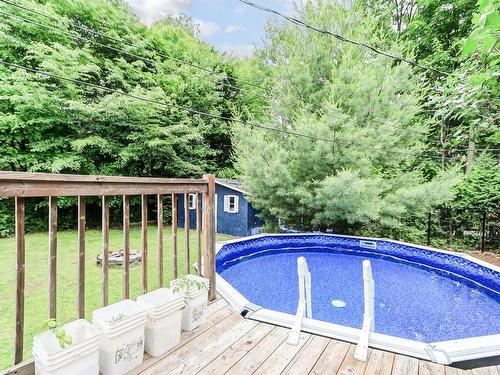 Pool - 1277 Rue Des Faisans, Prévost, QC - Outdoor With Above Ground Pool