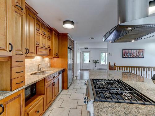 Kitchen - 1277 Rue Des Faisans, Prévost, QC - Indoor Photo Showing Kitchen With Double Sink