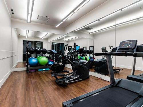 209-521 Courtney St, Victoria, BC - Indoor Photo Showing Gym Room