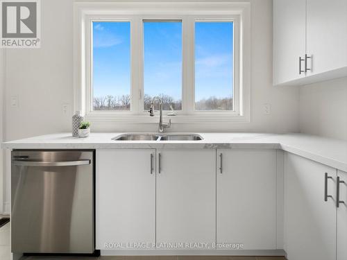 61 Pond View Gate, Hamilton (Waterdown), ON - Indoor Photo Showing Kitchen With Double Sink