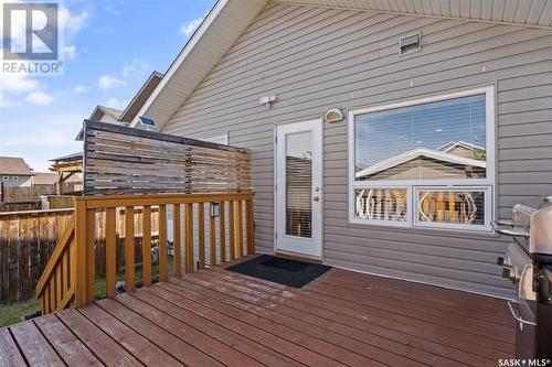 379 Levalley Cove, Saskatoon, SK - Outdoor With Deck Patio Veranda With Exterior