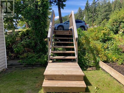 stairs to the secondary parking - 2233 Eagle Bay Road, Blind Bay, BC - Outdoor