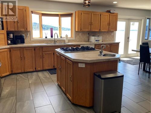 2233 Eagle Bay Road, Blind Bay, BC - Indoor Photo Showing Kitchen With Double Sink