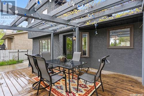 522 Blackthorn Crescent, Saskatoon, SK - Outdoor With Deck Patio Veranda With Exterior