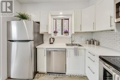 250 Gilbert Avenue, Toronto (Caledonia-Fairbank), ON - Indoor Photo Showing Kitchen With Stainless Steel Kitchen With Upgraded Kitchen