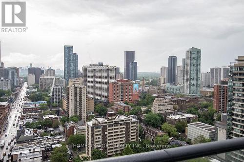 #2906 - 85 Wood Street, Toronto, ON - Outdoor With Balcony With View