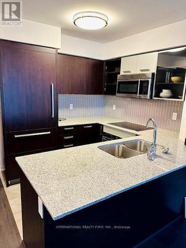 1911 - 5162 Yonge Street, Toronto, ON - Indoor Photo Showing Kitchen With Double Sink With Upgraded Kitchen