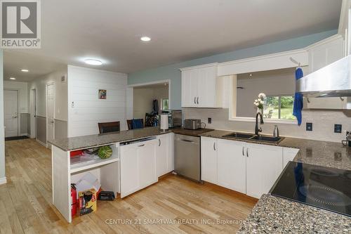 1070 Tally-Ho Winter Park Road, Lake Of Bays, ON - Indoor Photo Showing Kitchen With Double Sink