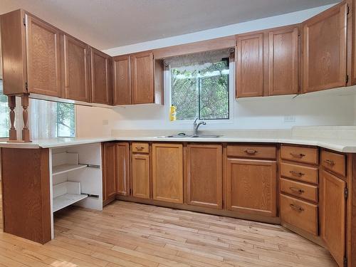 7461 2Nd St, Grand Forks, BC - Indoor Photo Showing Kitchen With Double Sink