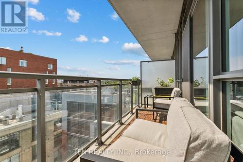 906 - 775 King Street W, Toronto (Niagara), ON - Outdoor With Balcony With Exterior