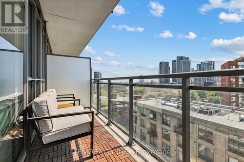 906 - 775 King Street W, Toronto (Niagara), ON - Outdoor With Balcony With View With Exterior