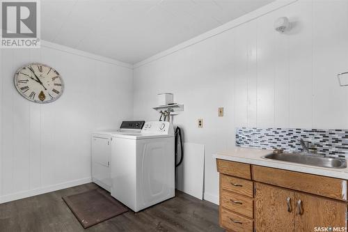 Hill Acreage, Imperial, SK - Indoor Photo Showing Laundry Room