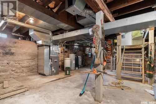 Hill Acreage, Imperial, SK - Indoor Photo Showing Basement