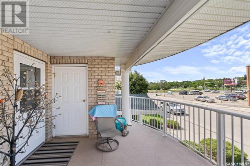 104 65 Hochelaga Street W, Moose Jaw, SK - Outdoor With Balcony With Exterior