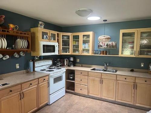 4470 Moan Road, Skookumchuck, BC - Indoor Photo Showing Kitchen With Double Sink