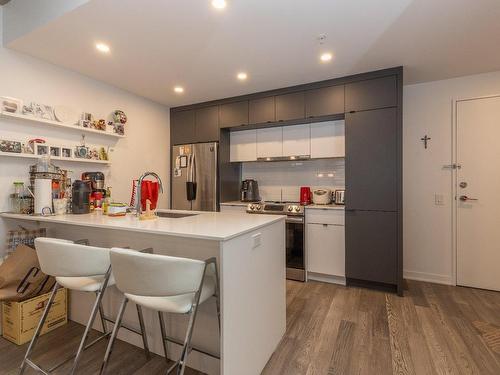 Kitchen - 408-10850 Rue Basile-Routhier, Montréal (Ahuntsic-Cartierville), QC - Indoor Photo Showing Kitchen