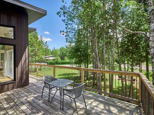 Balcon - 65 Ch. Joseph-Hubert, Saint-Donat, QC - Outdoor With Deck Patio Veranda With Exterior