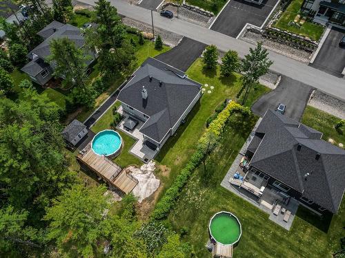 Photo aÃ©rienne - 16985 Rue Du Zircon, Mirabel, QC - Outdoor With Above Ground Pool With View