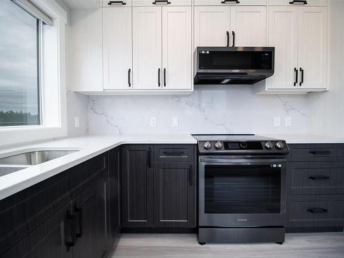 301-4474 Wellington Rd, Nanaimo, BC - Indoor Photo Showing Kitchen With Double Sink