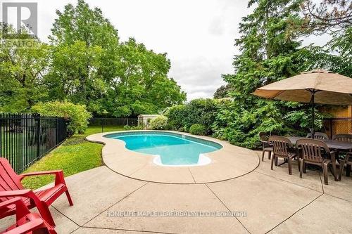 13 Harold Street, Brampton (Downtown Brampton), ON - Outdoor With In Ground Pool With Backyard