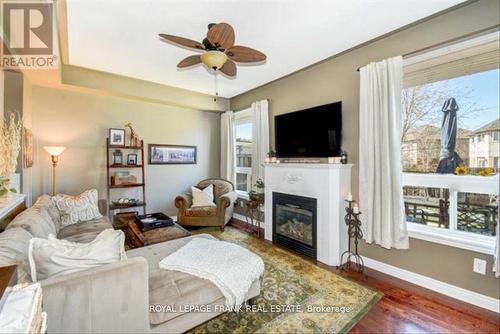 1144 Scollard Drive, Peterborough, ON - Indoor Photo Showing Living Room With Fireplace