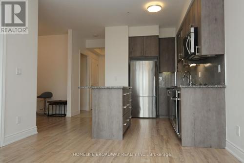 1606B - 9090 Yonge Street, Richmond Hill, ON - Indoor Photo Showing Kitchen With Stainless Steel Kitchen