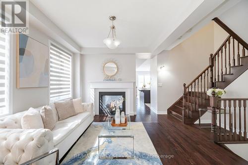 18 Stellar Avenue, Caledon, ON - Indoor Photo Showing Living Room With Fireplace