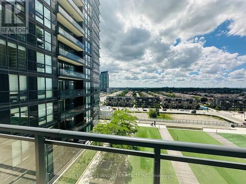 707 - 4011 Brickstone Mews, Mississauga, ON - Outdoor With Balcony With View