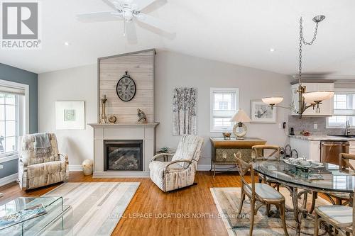 34 New York Avenue, Wasaga Beach, ON - Indoor Photo Showing Other Room With Fireplace