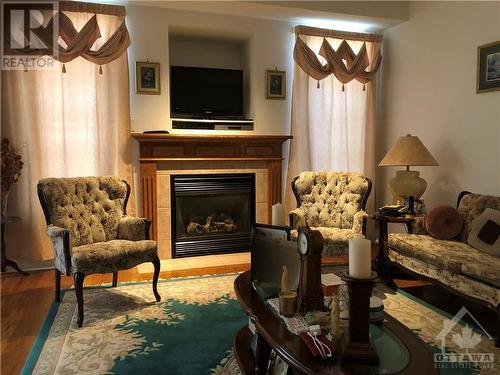 60 Brightside Avenue, Stittsville, ON - Indoor Photo Showing Living Room With Fireplace