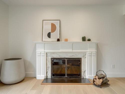 Living room - 1895 Rue De La Duchesse, Saint-Bruno-De-Montarville, QC - Indoor Photo Showing Living Room With Fireplace