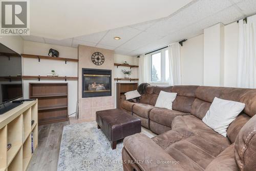 20095 Winston Churchill Boulevard, Caledon, ON - Indoor Photo Showing Living Room With Fireplace